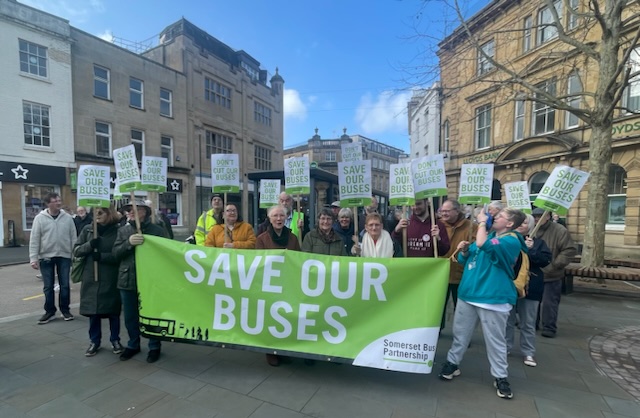 Save our buses campaign